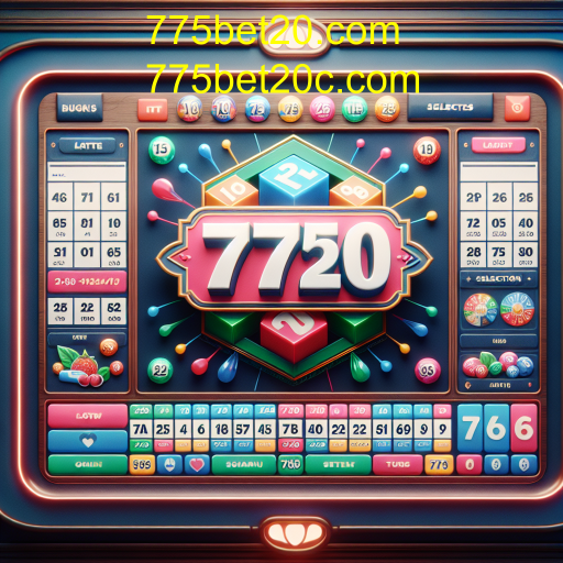 Descubra a Emoção da Loteria no 775bet20.com